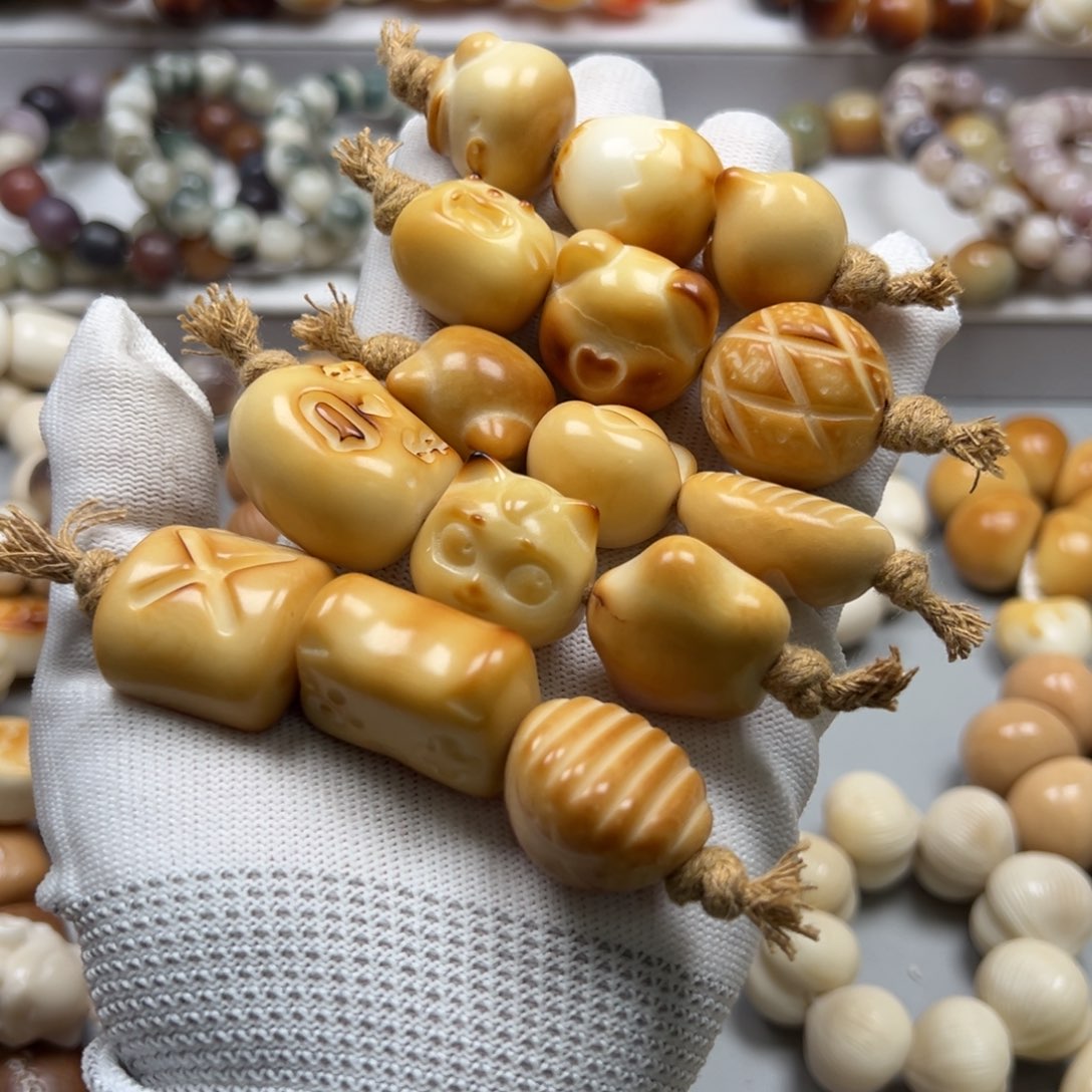 吊坠菩提根/象牙果t28-1混22-25瑕一串随机