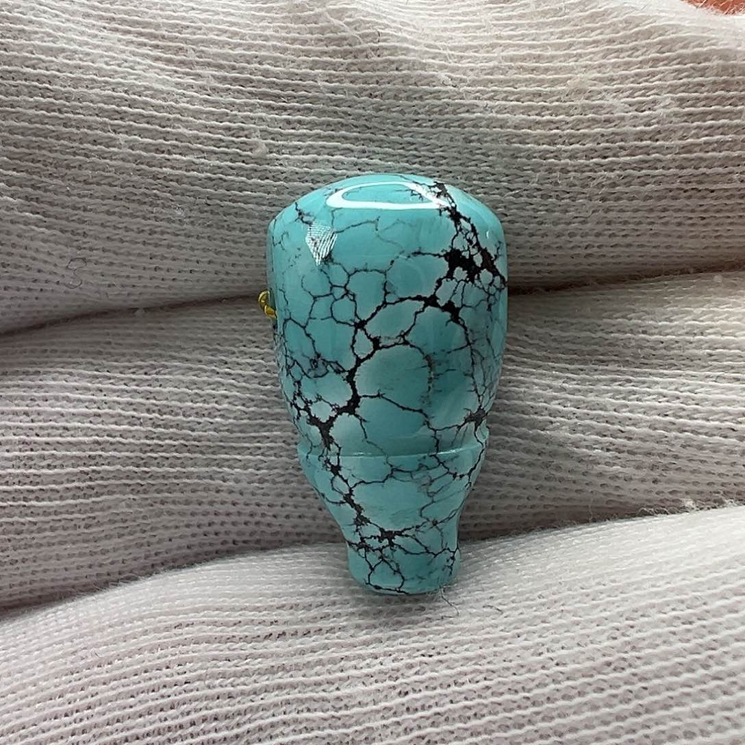 绿松石三通 未镶嵌