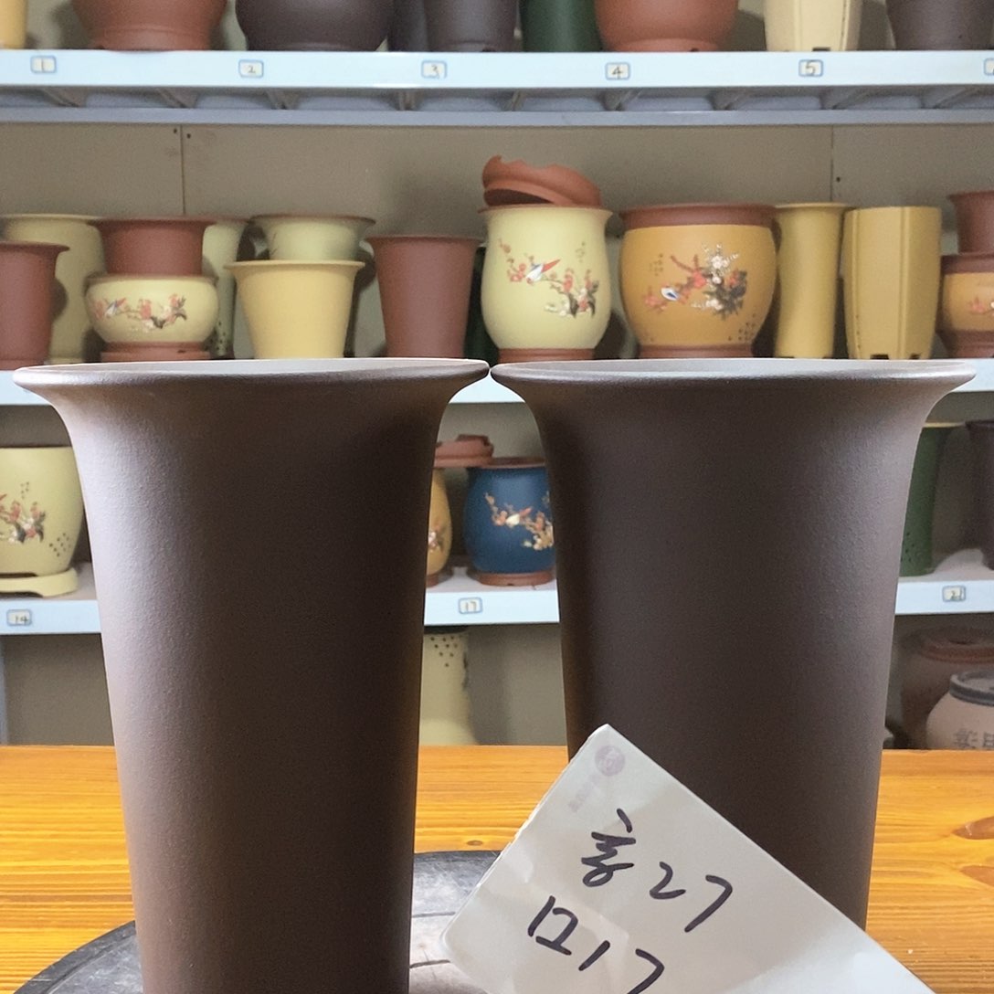 紫砂花盆紫砂兰花盆367