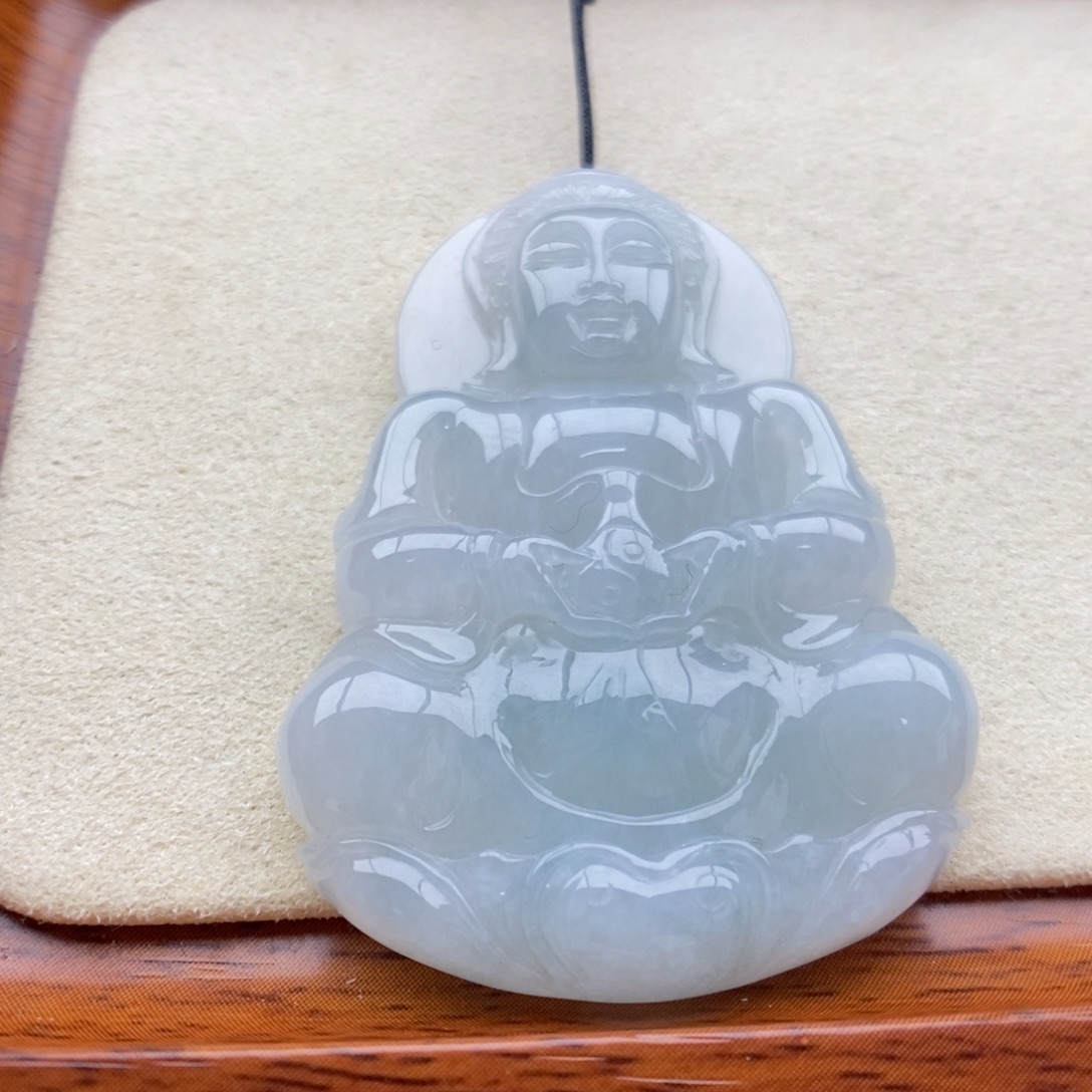 翡翠未镶嵌颈饰吊坠25