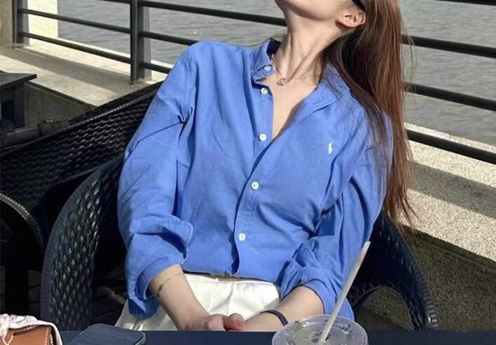 亚麻衬衫吸湿透气！夏季可以当防晒
