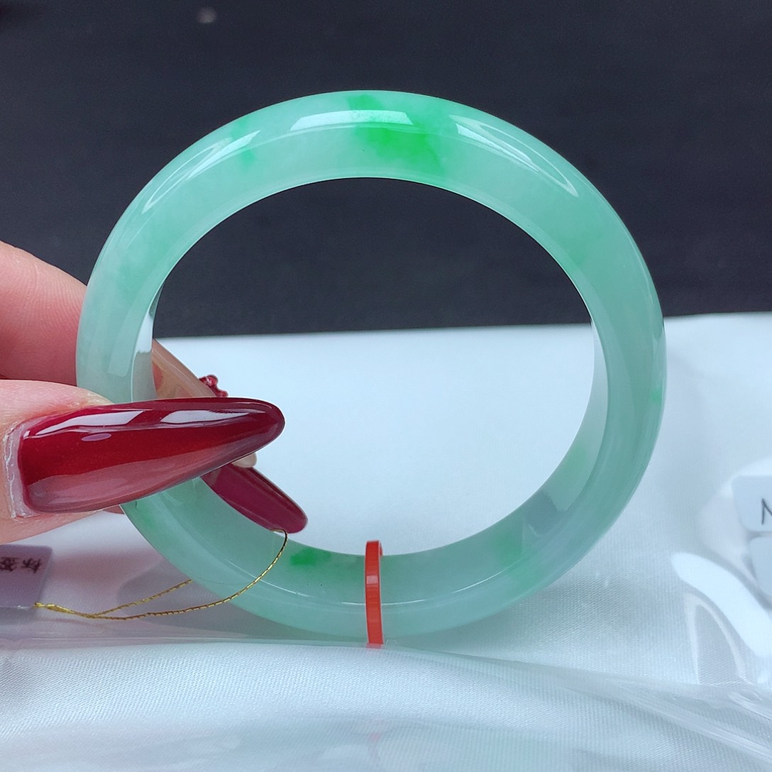 未镶嵌手镯翡翠53圈067