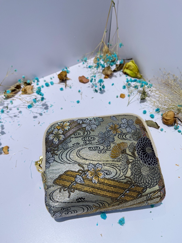 三重织文玩包 西阵织文玩手串收纳包 内六格 售出不退不换