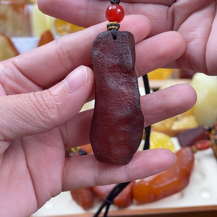 蜜蜡项链未镶嵌15.3克