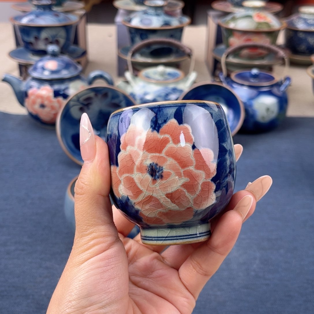杯景德镇手绘手工茶具