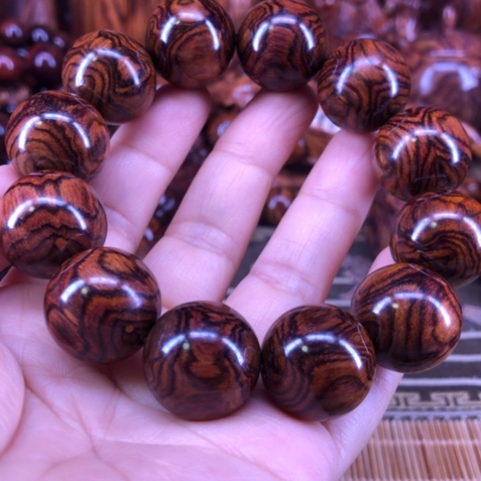 手串/手链黄花梨/降香黄檀2.0对眼鬼脸