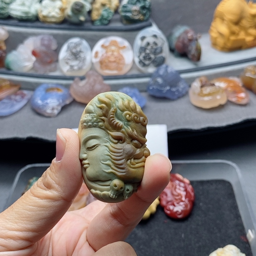 【闪购商品】未镶嵌吊坠定制石英质玉