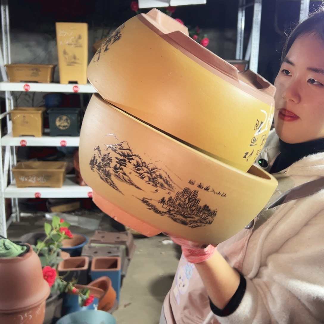 黄色江山如画中号×3