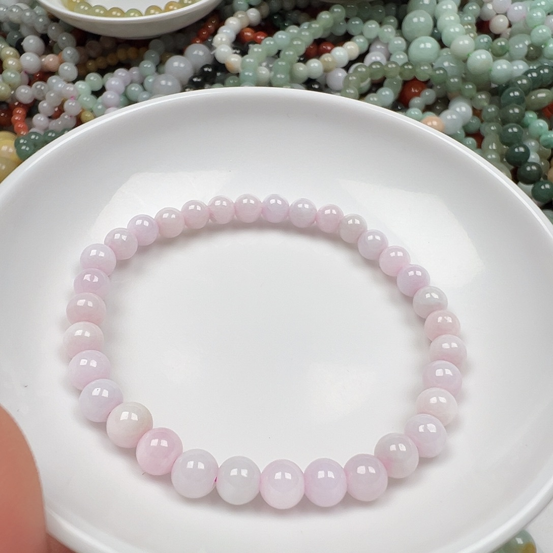 翡翠手链未镶嵌海**饱货主老华