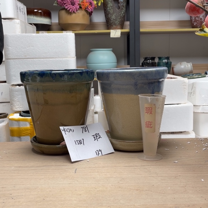 粗陶多肉花盆微瑕781