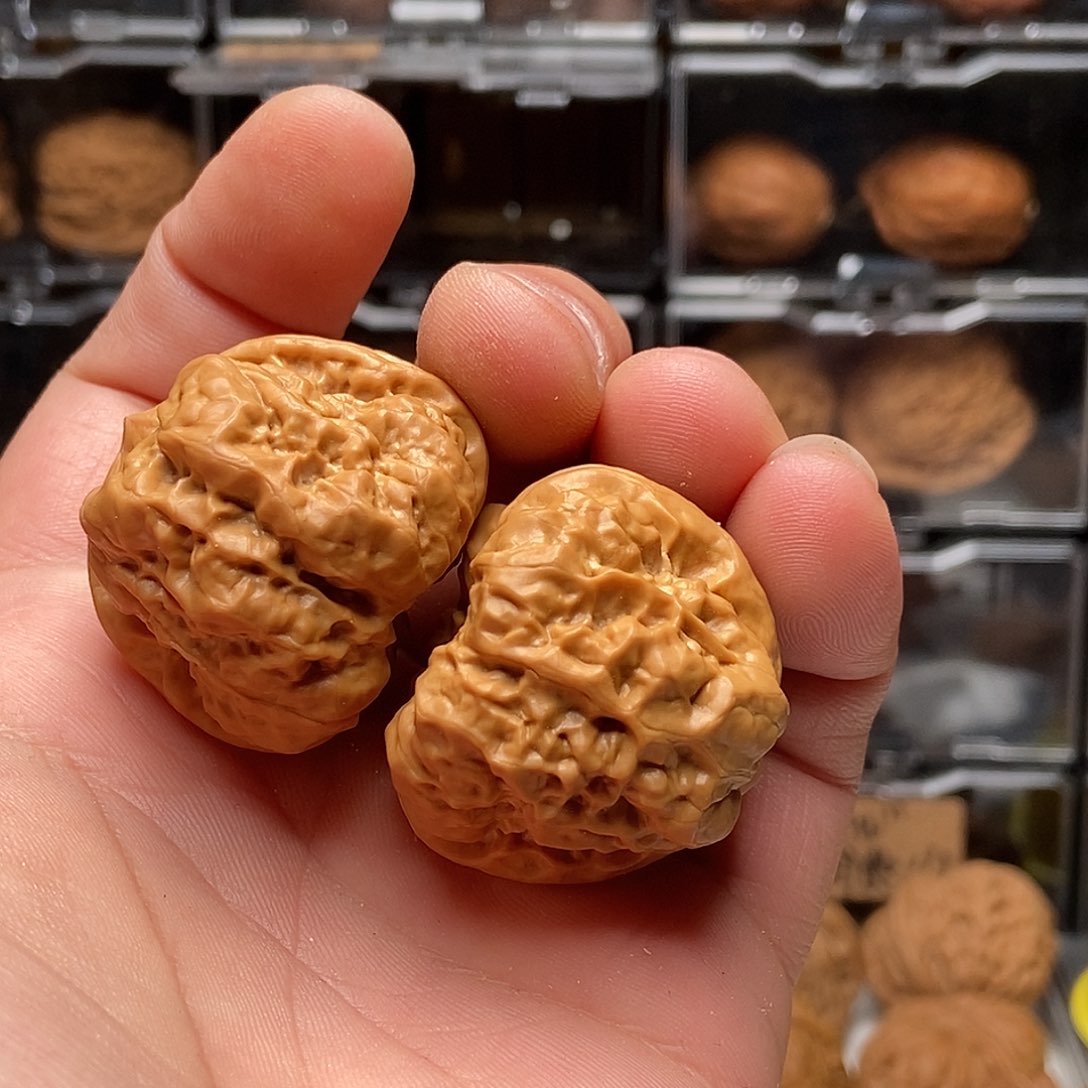 文玩核桃把件赵*雷蛤蟆头37