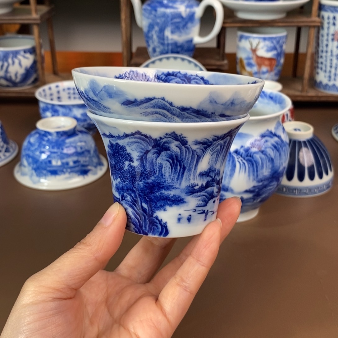 景德镇陶瓷手工手绘