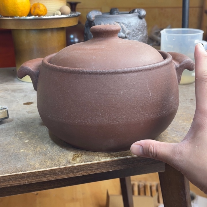 陶摆件他在这里我很担心我