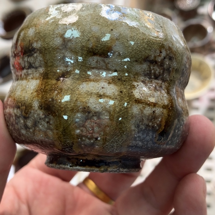 柴烧杯子宝瓶大放漏