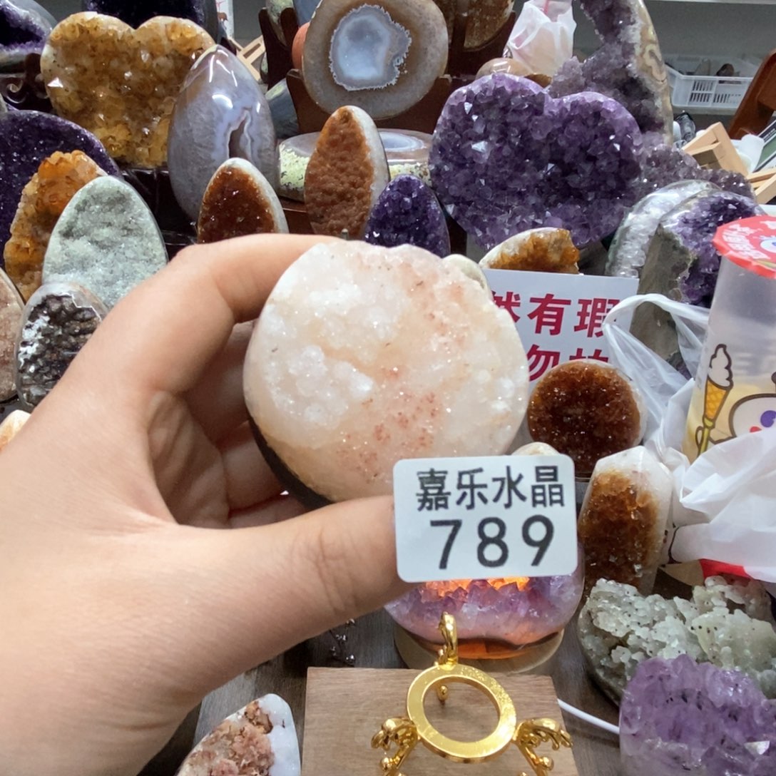 水晶摆件未镶嵌水晶美*