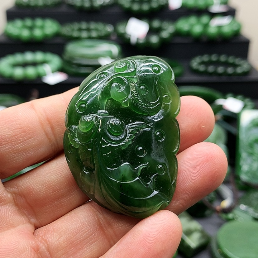 【闪购商品】和田玉（碧玉）颈饰未镶嵌