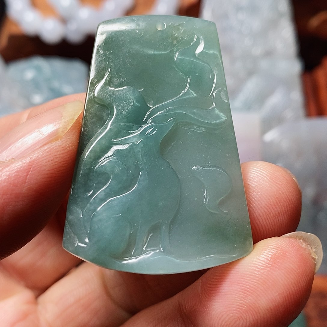 定制翡翠未镶嵌天然翡翠A货