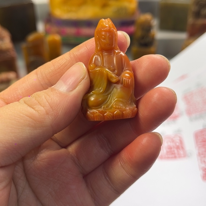狼***里寿山石印石寿山石