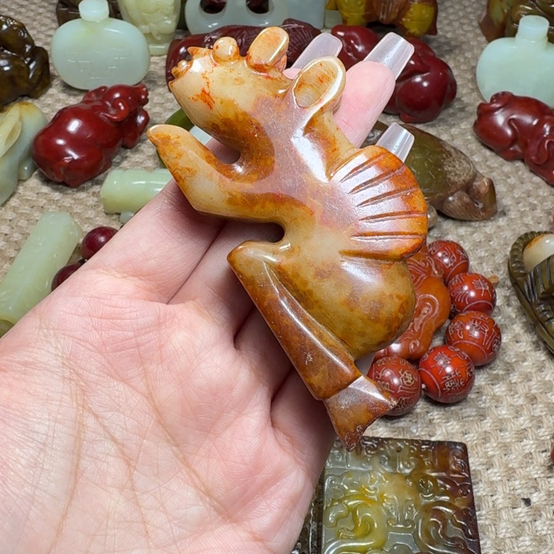 白玉菩提吊坠挂件