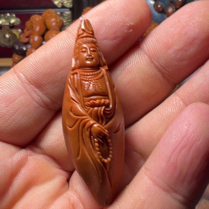 无***四橄榄核手串/手链观音单籽