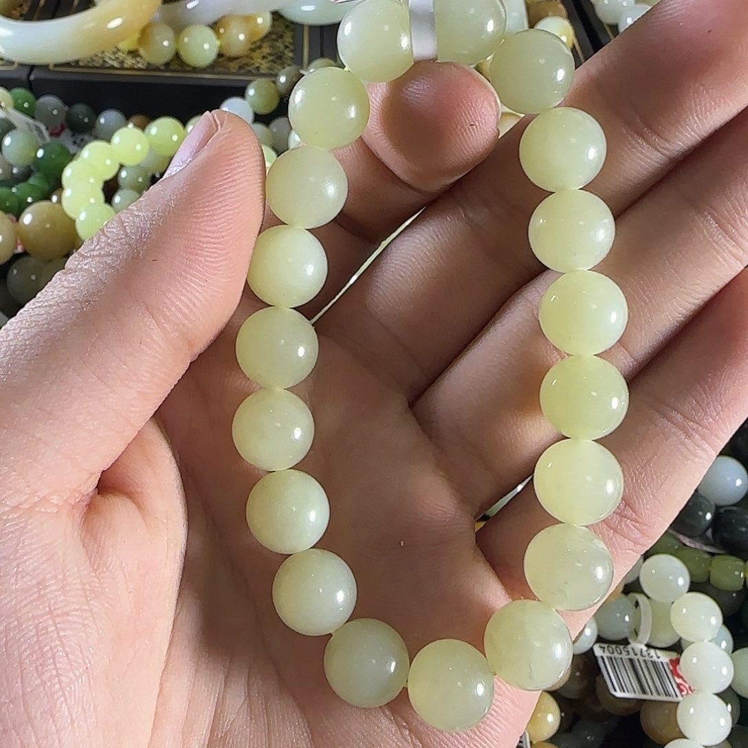 和田玉手链未镶嵌74