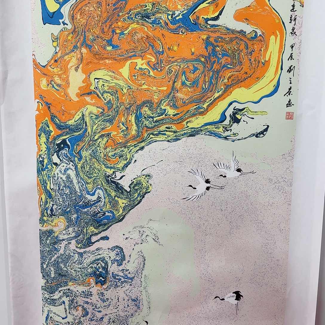 国画艺术家的作品