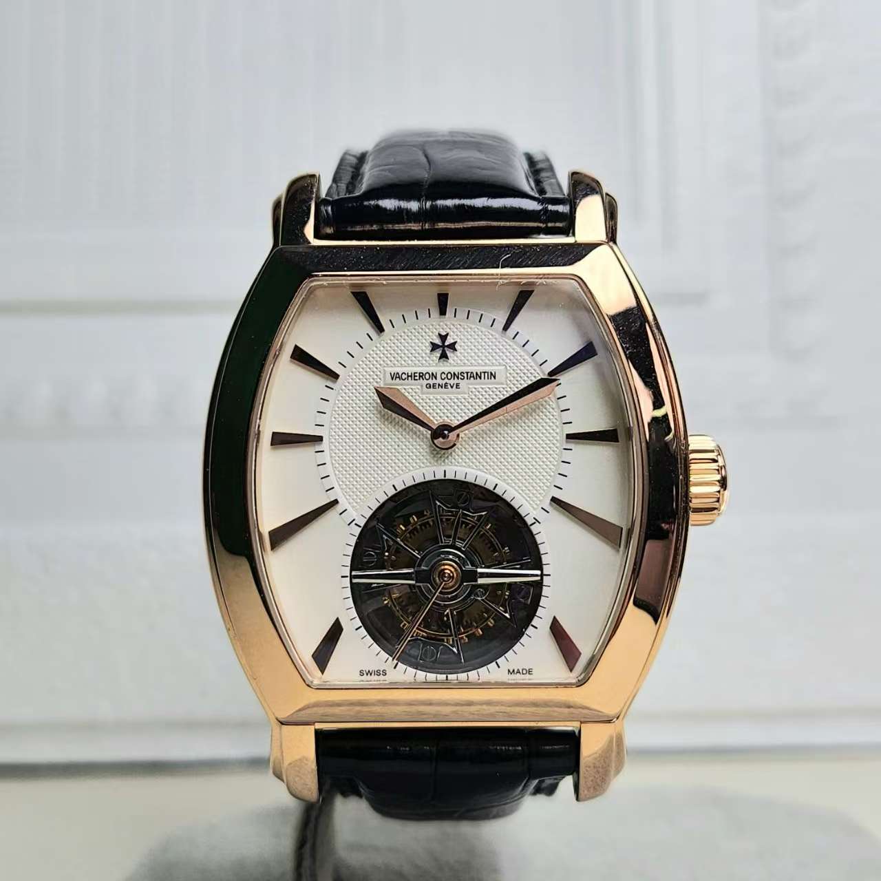 95新 Vacheron Constantin/江诗丹顿 马耳他30065/玫瑰金
