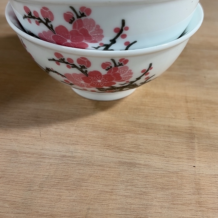 陶12公分直径米饭碗两个