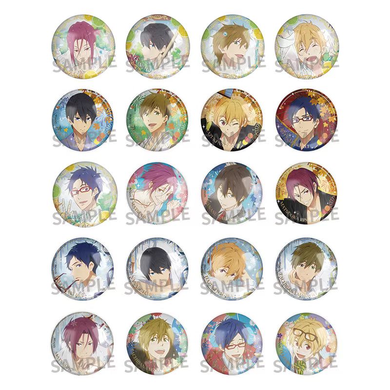 Free！男子游泳部 四季物语系列 冰箱贴盲盒