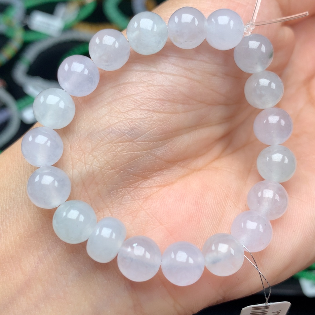 翡翠手链未镶嵌卡