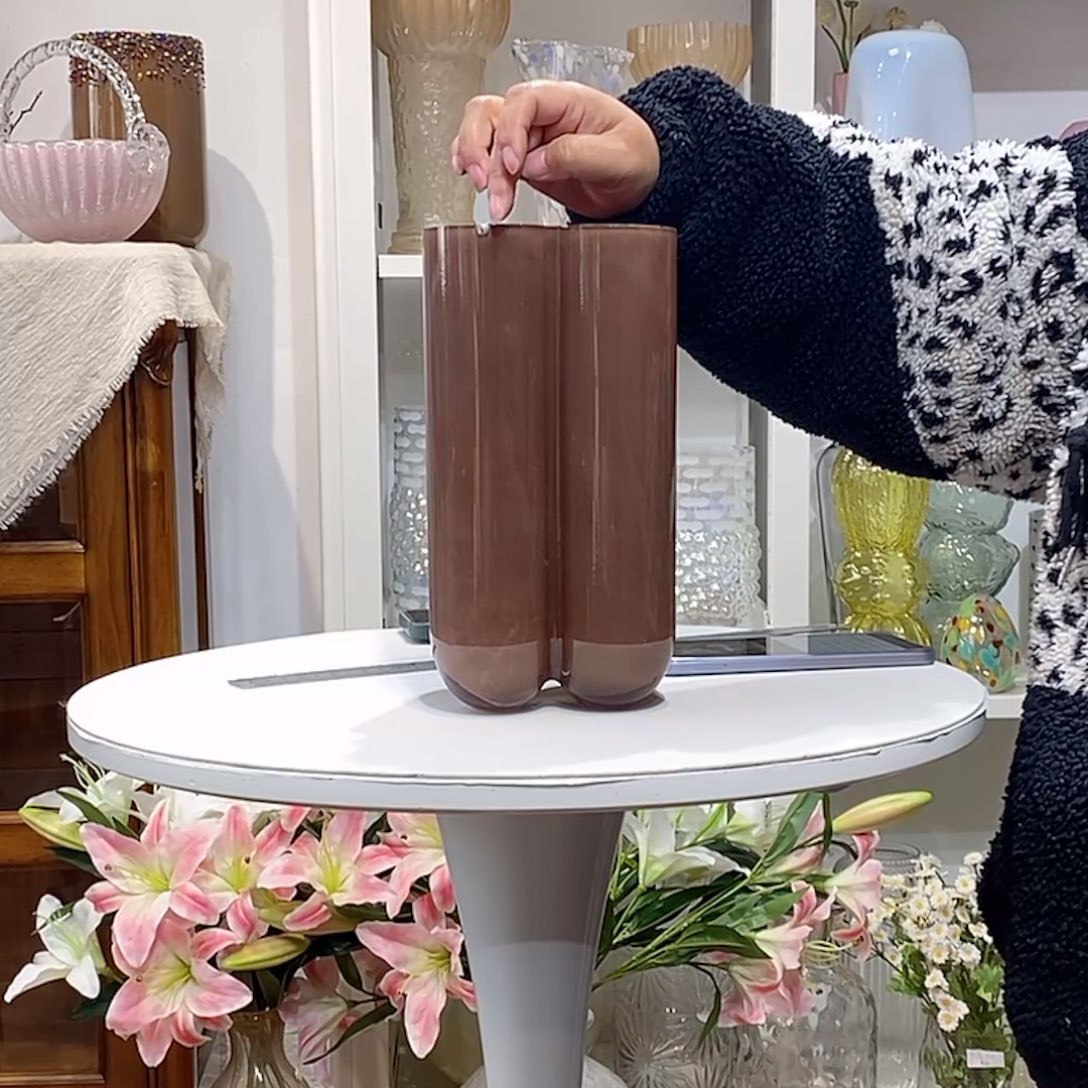 原色厚重有磕口口12高25