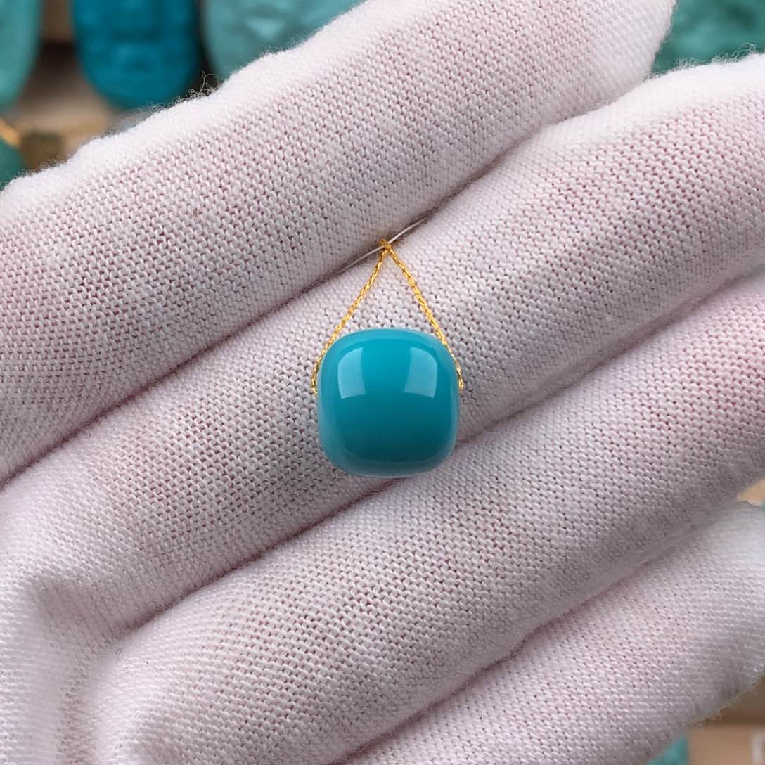 绿松石配饰未镶嵌卡11.3*10.6