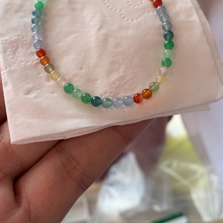 定制翡翠未镶嵌A***a七彩