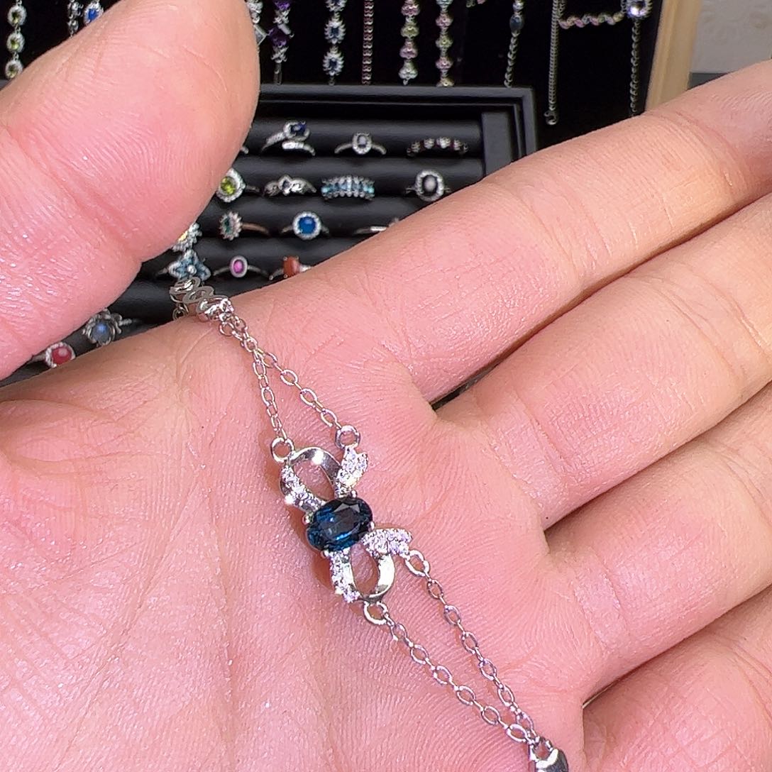 紫晶珠宝半成品银S925镶嵌