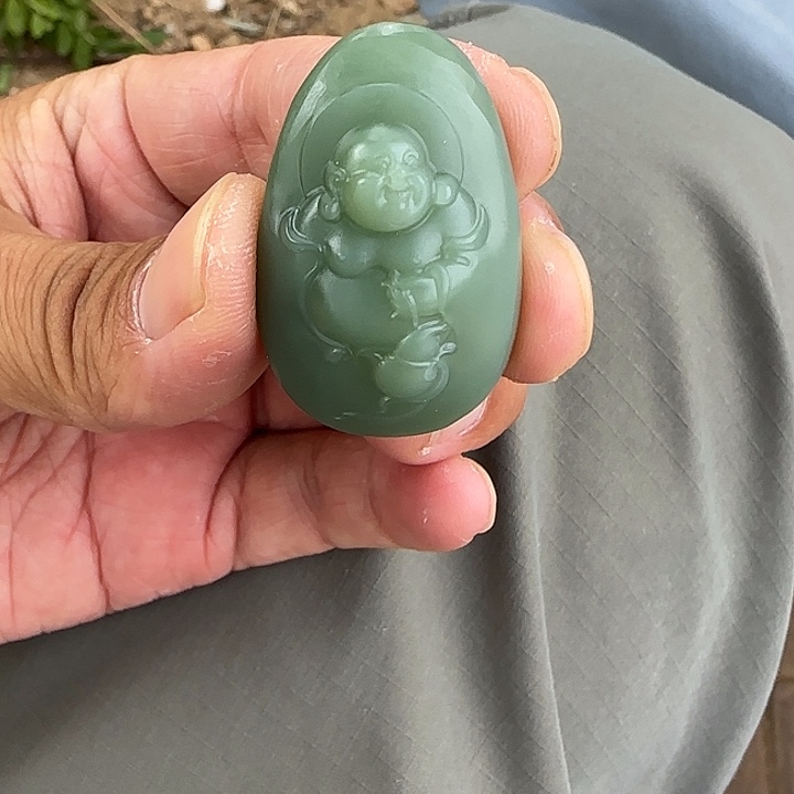 和田玉（碧玉）未镶嵌颈饰