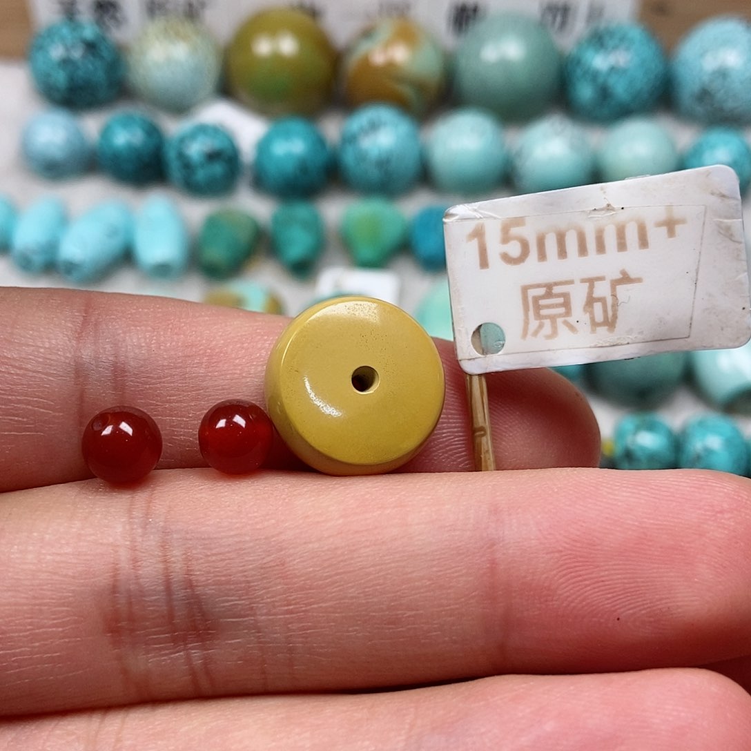 未镶嵌南红玛瑙珠宝半成品