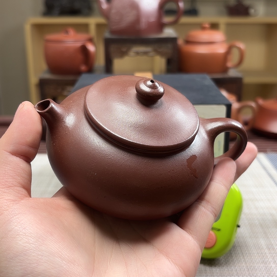 紫砂茶壶飞**式微瑕处理