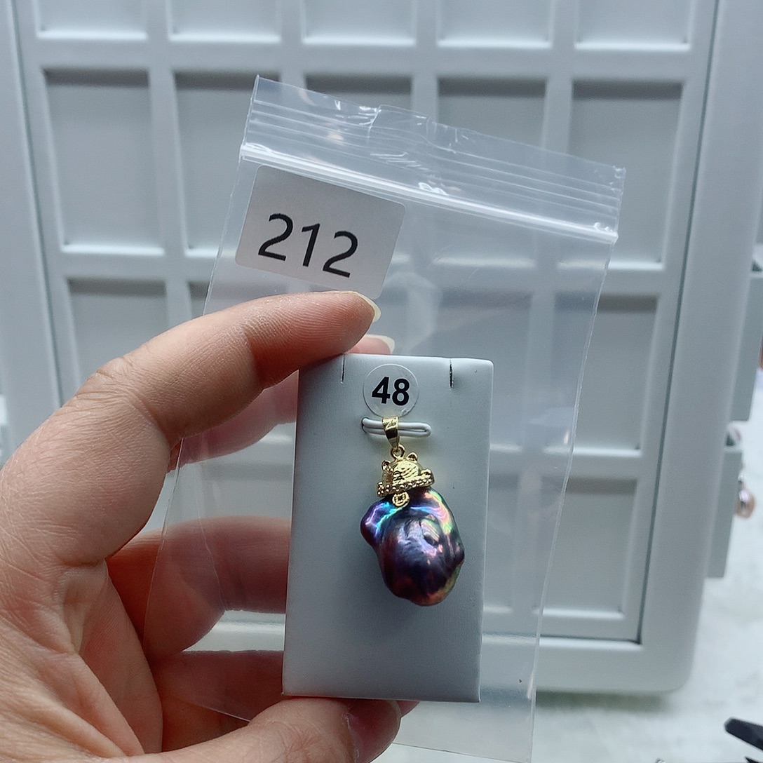 吊坠(不含链)合金淡水珍珠