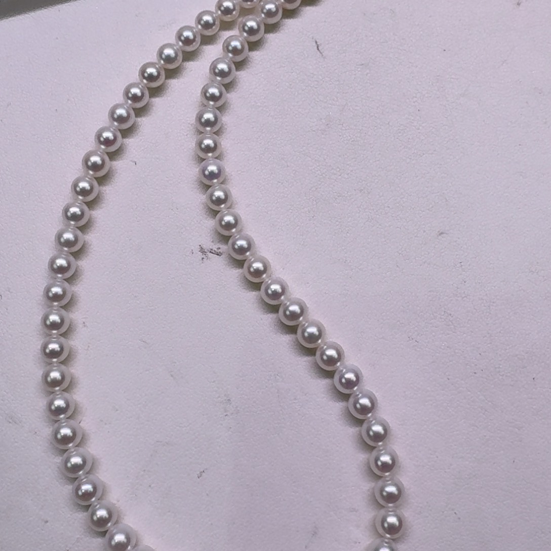 淡水珍珠银S925镶嵌颈饰