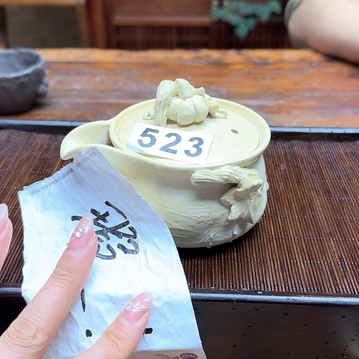 纯手工制作粗陶茶具