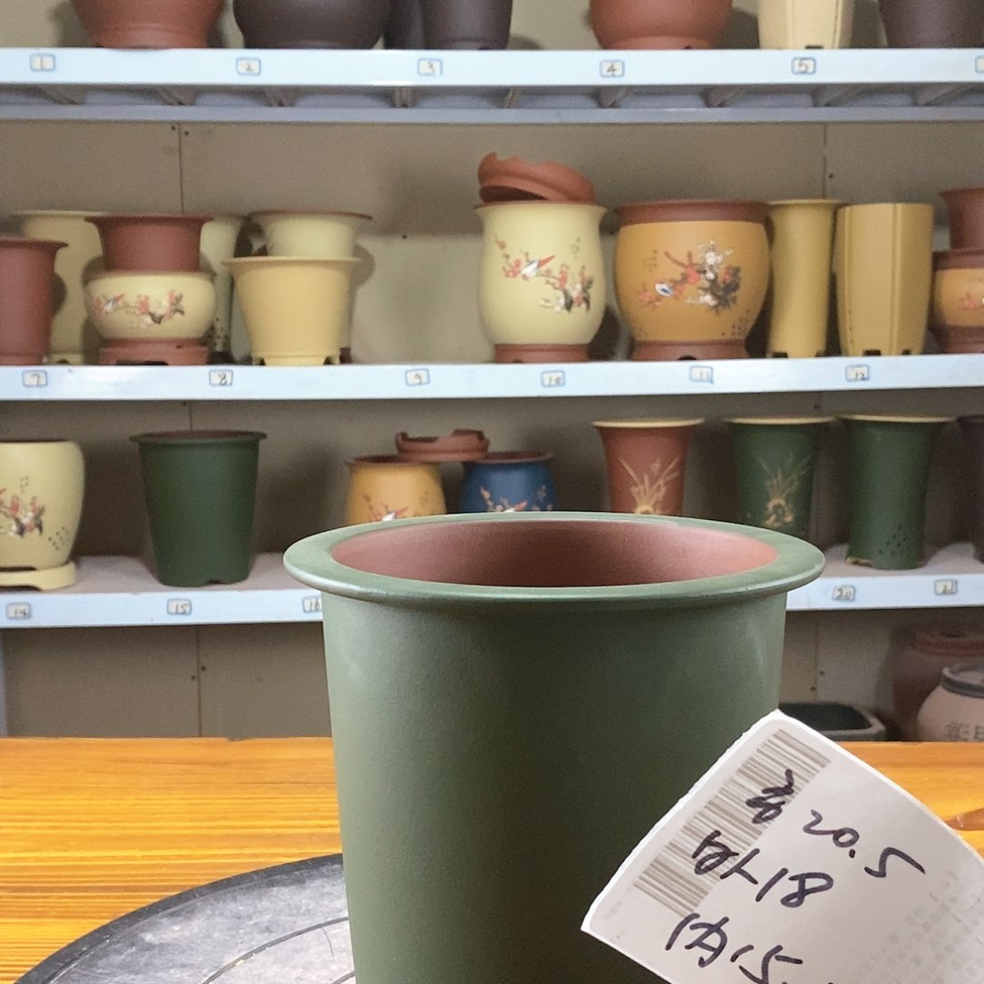 紫砂花盆紫砂兰花盆5743