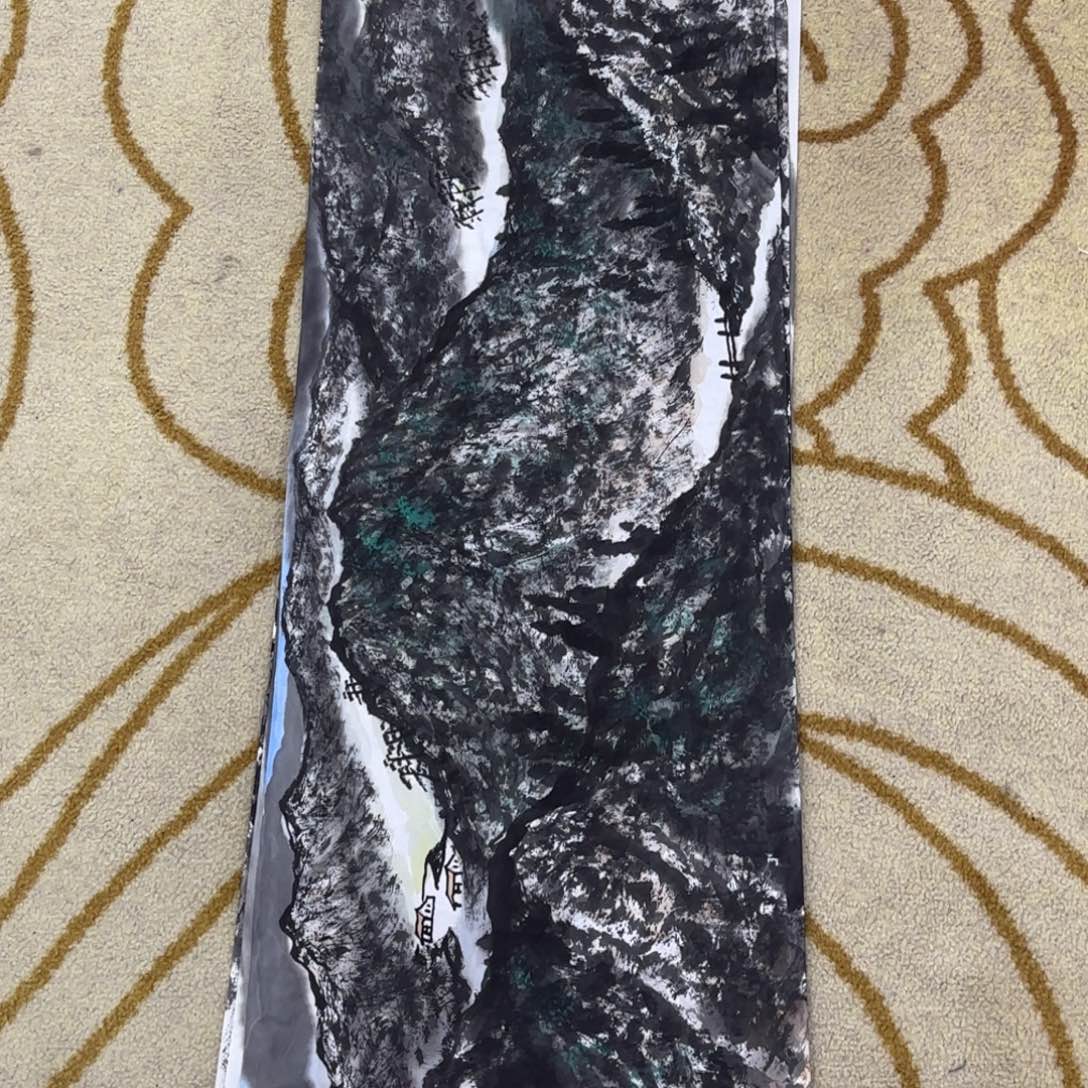 国画国画老师作品刘