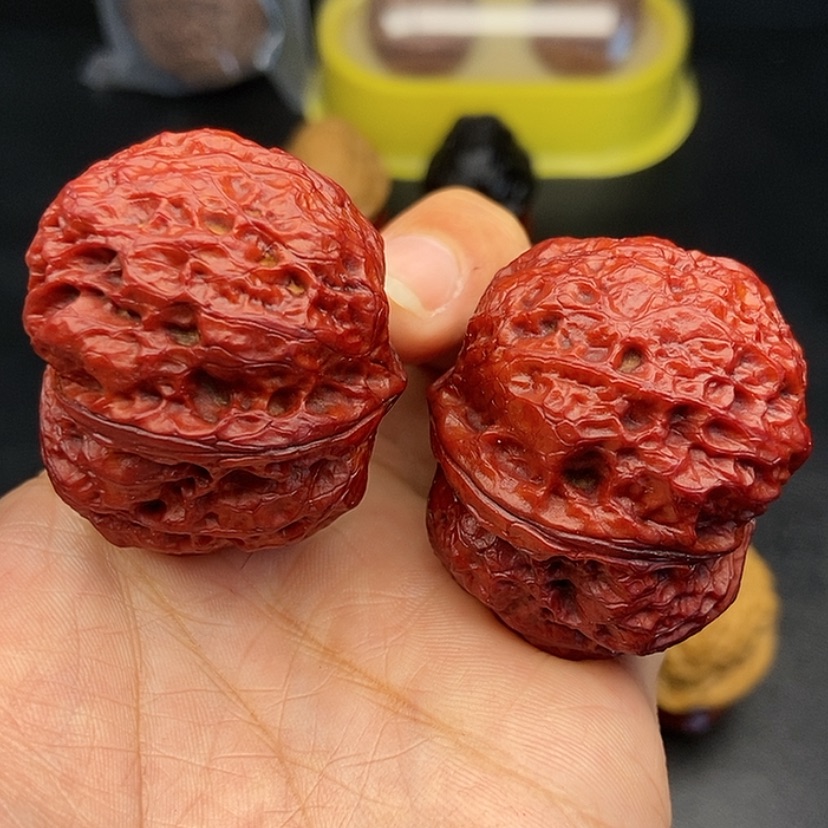 【闪购商品】把件文玩核桃41尺肥蟾