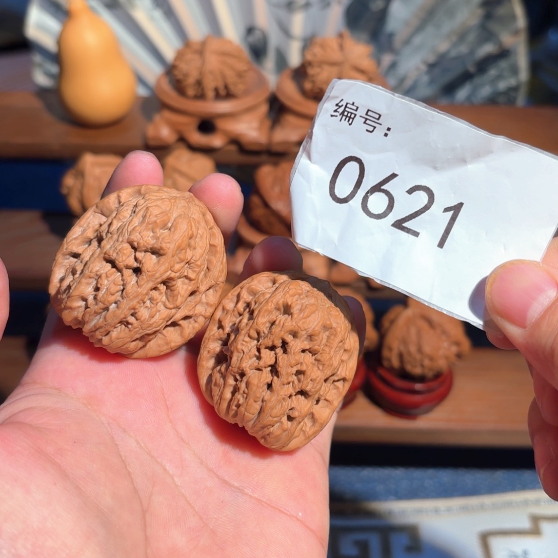 文玩核桃把件39将军膀0621