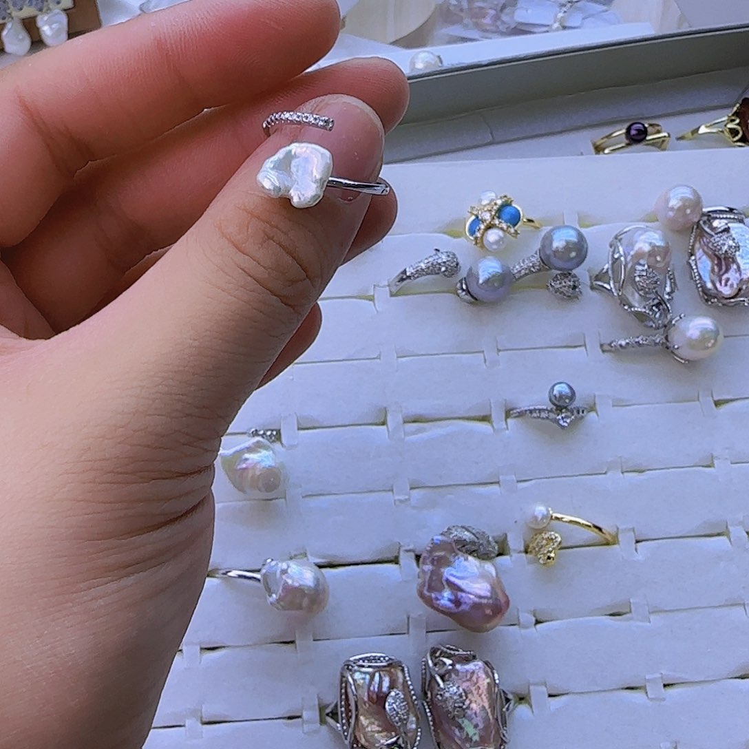 未镶嵌淡水珍珠项链定制98