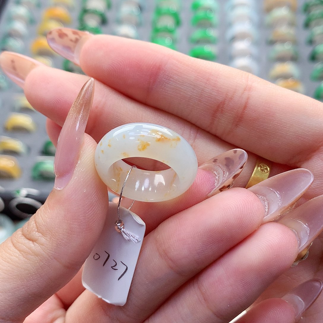 未镶嵌戒圈翡翠10-11