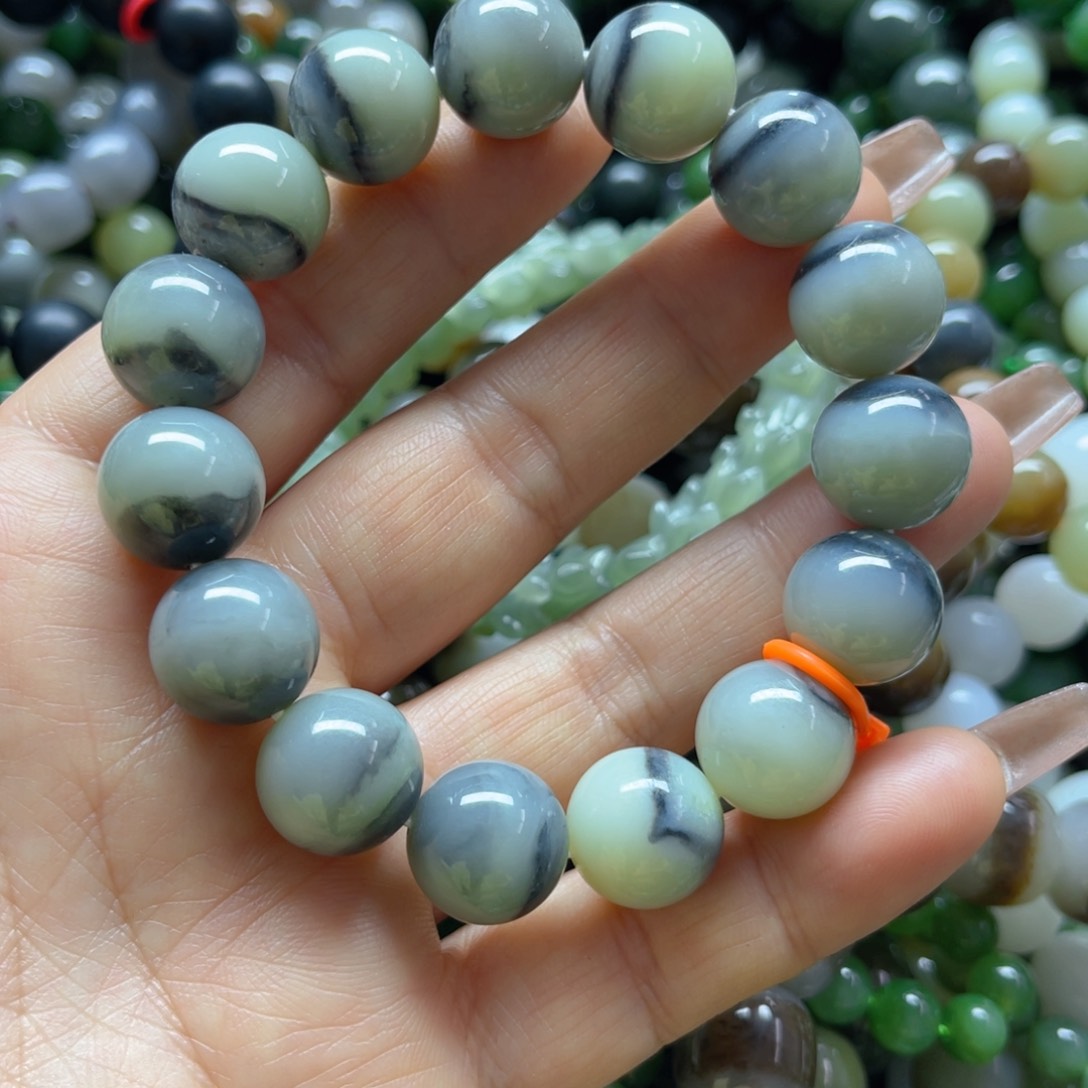 和田玉手链未镶嵌