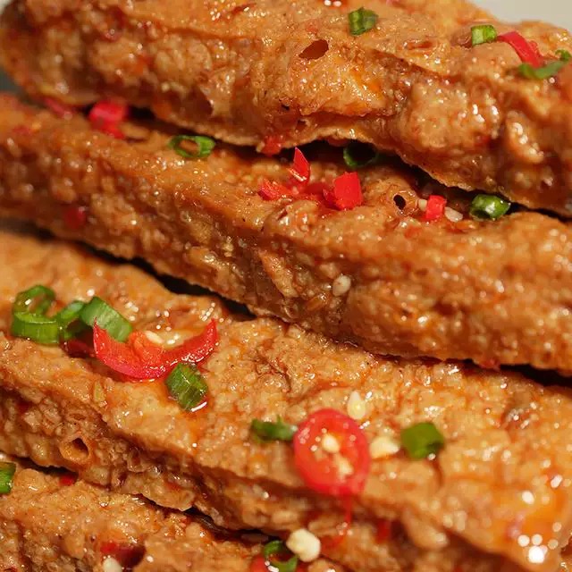 【兰供甄选】虎皮爆汁豆干氮气锁鲜解馋追剧豆腐零食美食