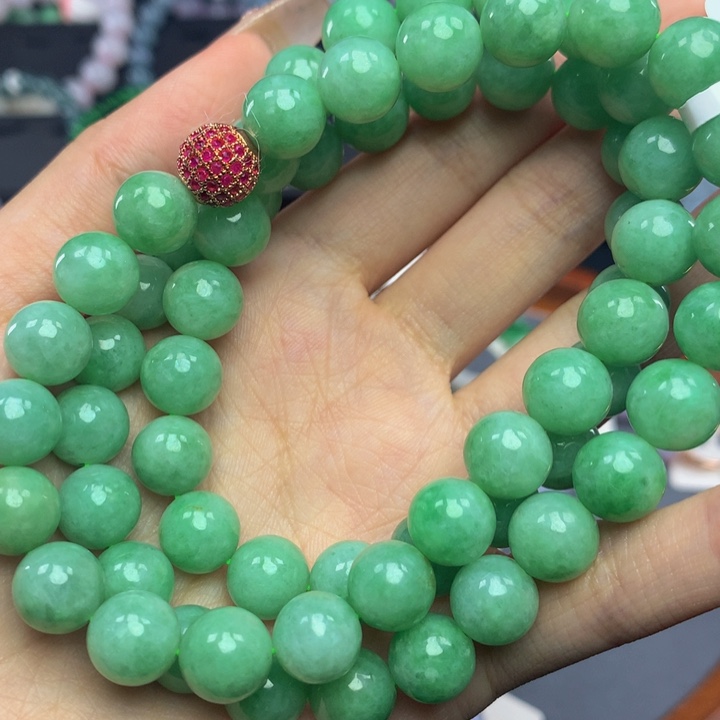 翡翠手链未镶嵌翡翠