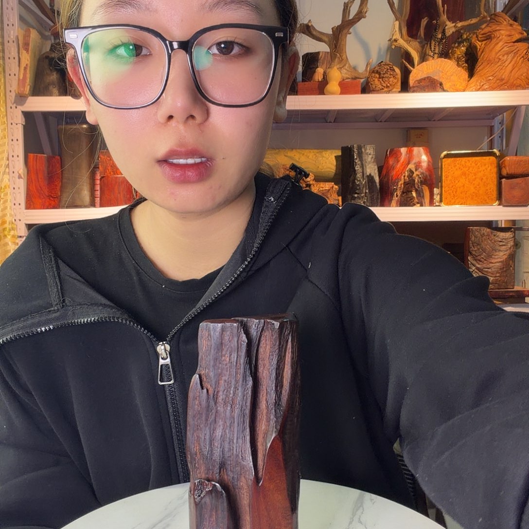 紫檀木类端景台佛**生